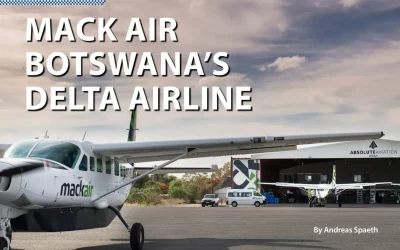 Mack Air Botswana’s Delta Airline – by Andreas Spaeth